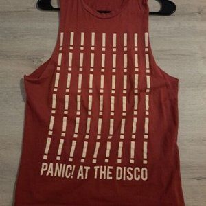 Panic! at the Disco Shirt Hot Topic Red Size Small